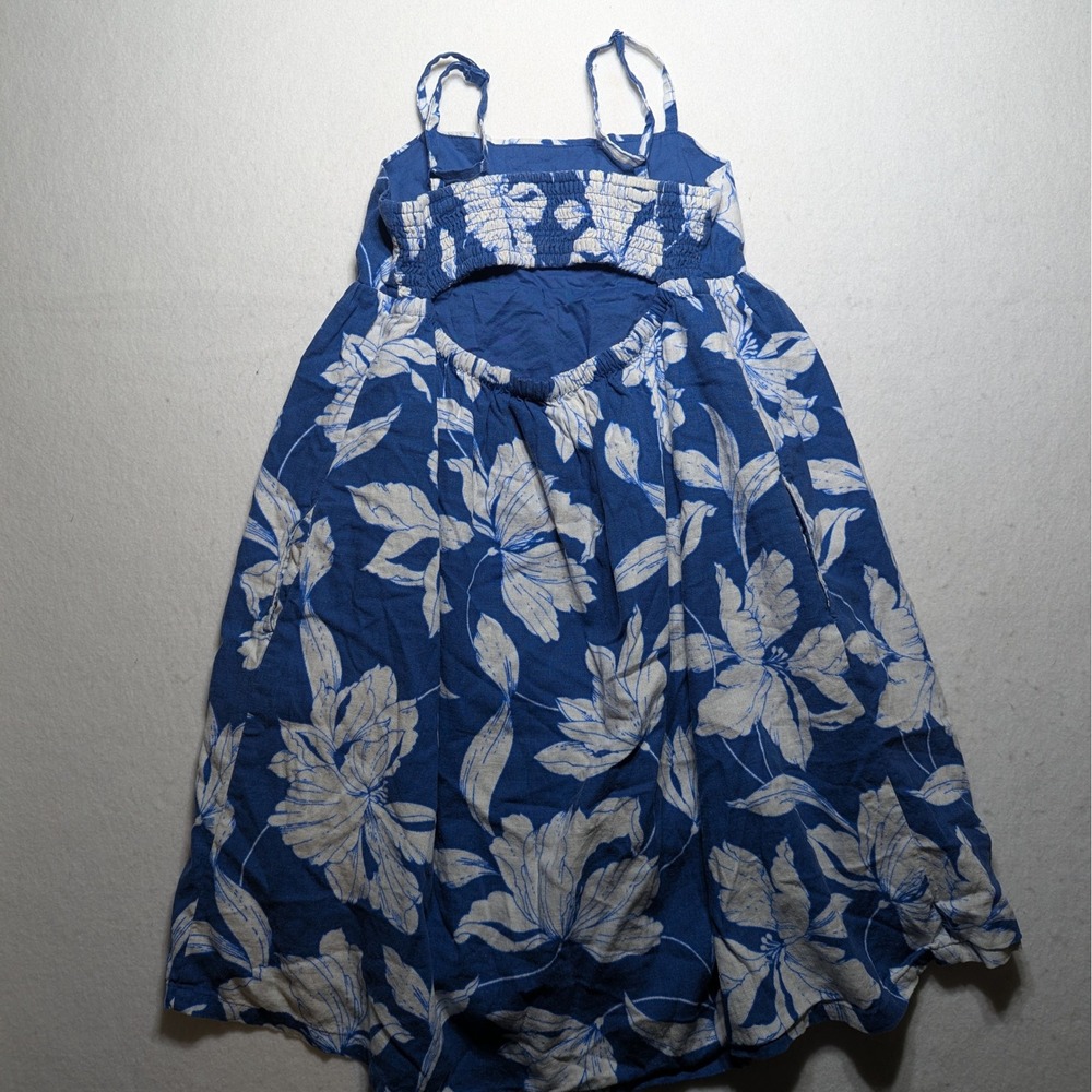 GAP Kids Blue Floral‎ Babydoll Dress | Size L (10–11)